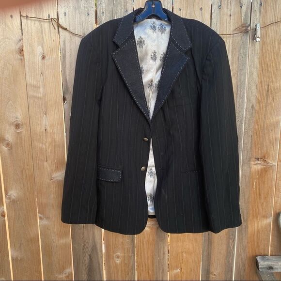 House of Howe English Country Gentlemen pinstriped Jacket size 44 - Picture 1 of 16